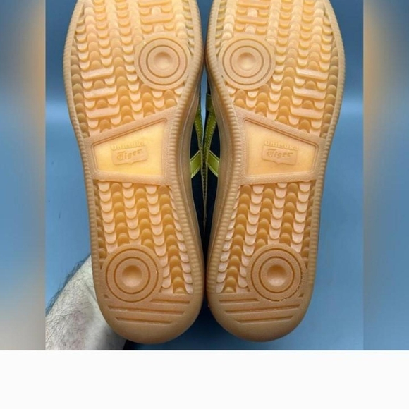 Onitsuka Tiger by Asics Men's Black and Yellow Sneakers - Picture 6 of 7
